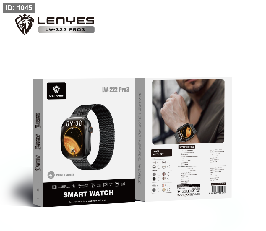 LENYES LW222 PRO 3 - SMART WATCH